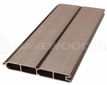 Заборный профиль из ДПК Savewood SW Agger матовый терракот купить в Новочеркасске