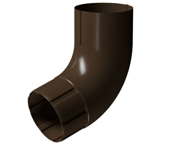 Колено 72° D90 Döcke STAL PREMIUM Каштан, (RAL 8017) купить в Новочеркасске