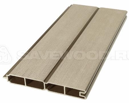 Заборный профиль из ДПК Savewood SW Agger матовый тик купить в Новочеркасске