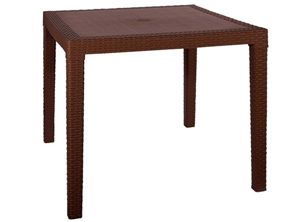 Стол квадратный FIJI Quatro Table Коричневый купить в Новочеркасске