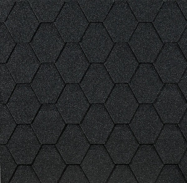 Гибкая черепица EURASIA Docke, Коллекция ШЕСТИГРАННИК Серый купить в Новочеркасске