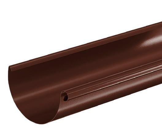 Водосток Aquasistem, система 150/100 - Водосточный желоб 3.00м RAL 8017 Коричневый купить в Новочеркасске