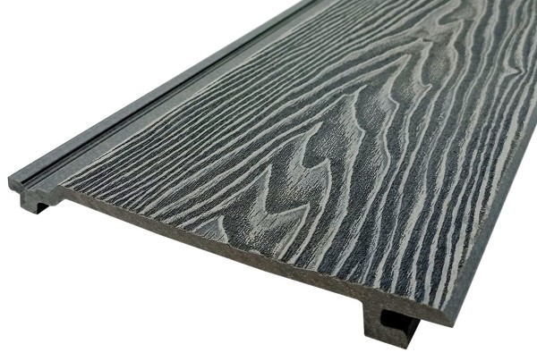 Сайдинг Darvolex 185x19x3000мм, 3D тиснение Серый купить в Новочеркасске