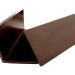Уголок ДПК для сайдинга 70x70x3000мм Коричневый купить в Новочеркасске