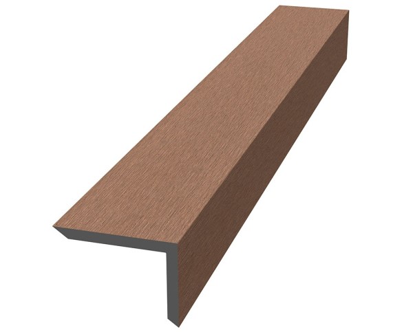 Уголок ДПК для террасной доски NauticPrime, 60x40x2900мм Кедр купить в Новочеркасске