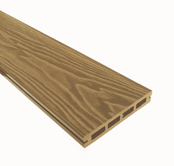 Террасная доска из ДПК Terrapol Смарт 3D Пустотелая с пазом Дуб Севилья купить в Новочеркасске