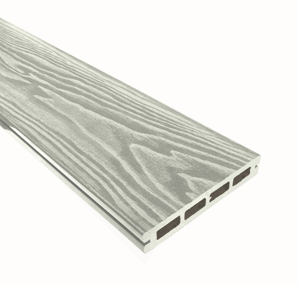 Террасная доска из ДПК Terrapol Смарт 3D Пустотелая с пазом Дуб беленый купить в Новочеркасске