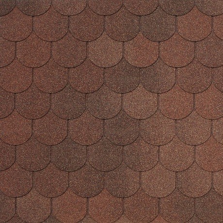 Гибкая черепица Tegola ASSISI terracotta 420 купить в Новочеркасске