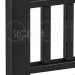 Комплект крышка/юбка для столба SEQUOIA BLACK купить в Новочеркасске