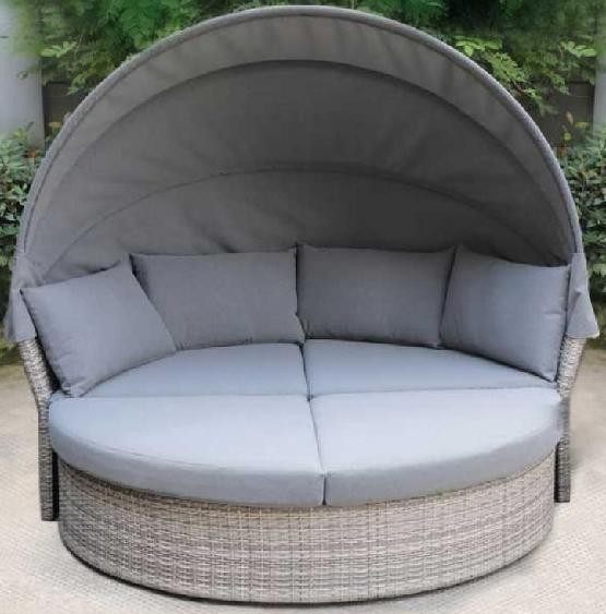 Диван-Трансформер AFINA плетеный из иск. ротанга AFM-325G Grey купить в Новочеркасске