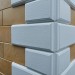 Угол Наружный к Фасадным Термопанелям Доломит Дагестанский Камень 400 мм Белый купить в Новочеркасске
