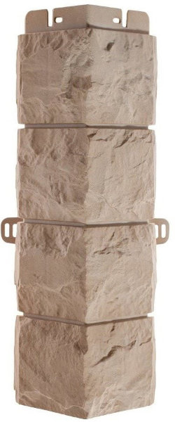 Фасадная панель Наружный угол фагот (талдомский), 0,45 х 0,13м (н) купить в Новочеркасске