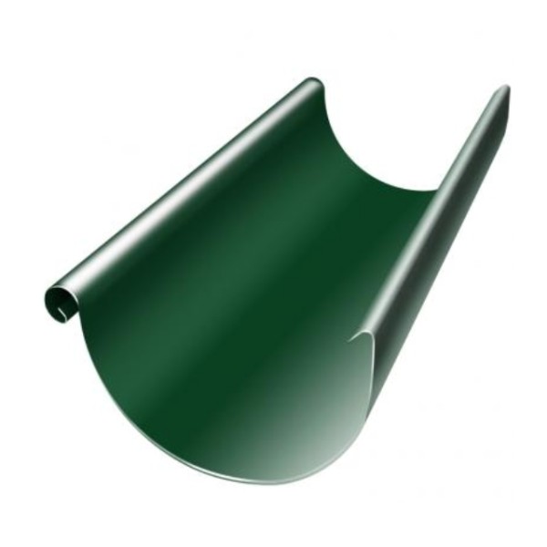 Водосток Grand Line 125x90 – Желоб 3м RAL 6005 купить в Новочеркасске