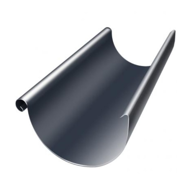 Водосток Grand Line 150x100 – Полукруглый желоб 3 метра RAL 7024 купить в Новочеркасске
