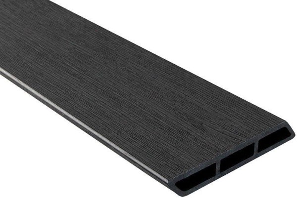 Доска Ромбус 3D ДПК Outdoor STORM BLACK черная купить в Новочеркасске