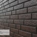 Фасадная панель Ю-Пласт Стоун Хаус Кирпич Коричневый купить в Новочеркасске