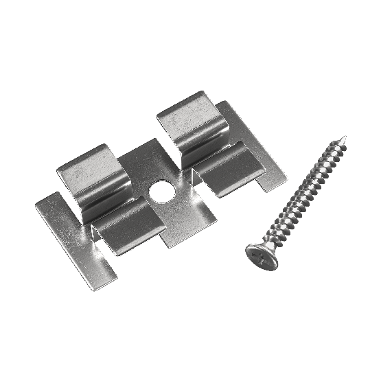 Клипса с саморезом, Grinder шовный монтаж 5 mm купить в Новочеркасске