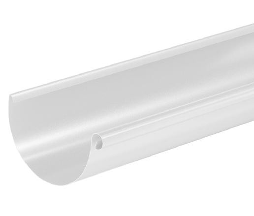 Водосток Aquasistem, система 125x90 - Водосточный желоб 3.00м RAL 9003 Белый купить в Новочеркасске