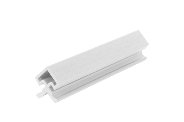 Угол внешний для фасадной панели co-extrusion, white купить в Новочеркасске