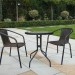 Комплект плетеной мебели AFINA из иск. ротанга Асоль-LR02 LRC-02/LRT-02-D60 Dark Brown купить в Новочеркасске