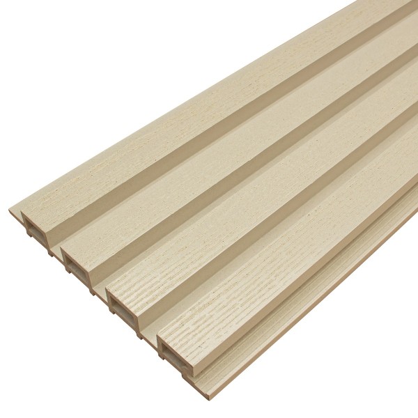 Фасадная доска из ДПК Faynag Wood Рейка Слоновая кость купить в Новочеркасске