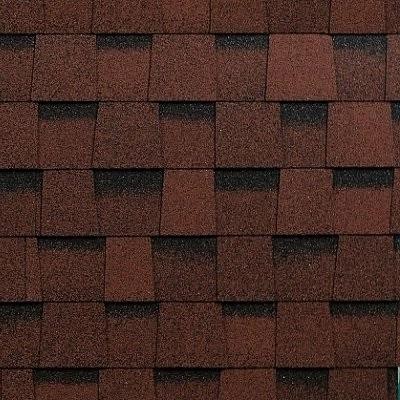 Двухслойная ламинированная черепица Shinglas, серия Фазенда – Красный купить в Новочеркасске