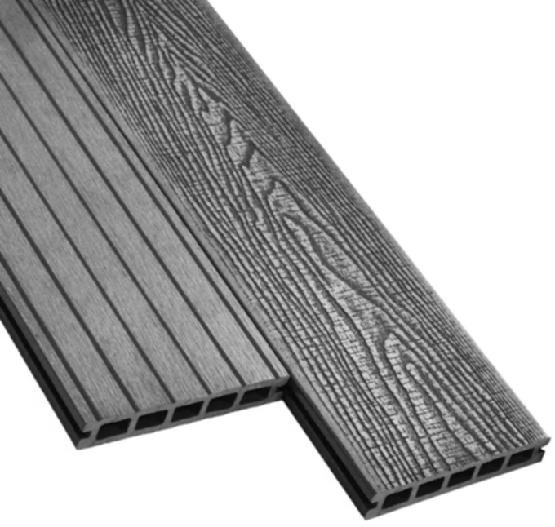 Террасная доска ДПК Deckart Аntique Графит купить в Новочеркасске
