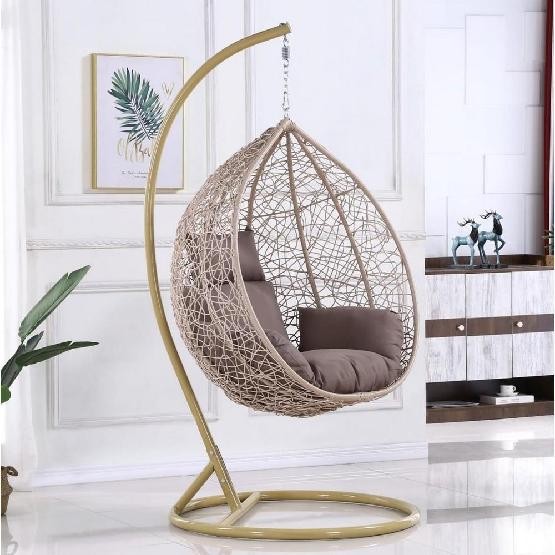 Кресло Подвесное из искусственного ротанга AFM-169A-LB Beige купить в Новочеркасске