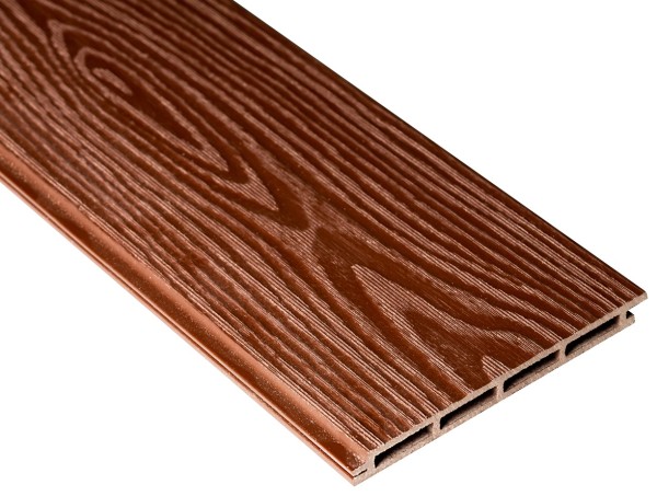 Фасадная доска из ДПК 3D Faynag - Шоколад купить в Новочеркасске