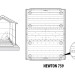 Сарай пластиковый Newton 759 купить в Новочеркасске