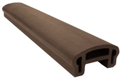 Перила вехнее фигурное Woodvex Select Темно - Коричневый купить в Новочеркасске