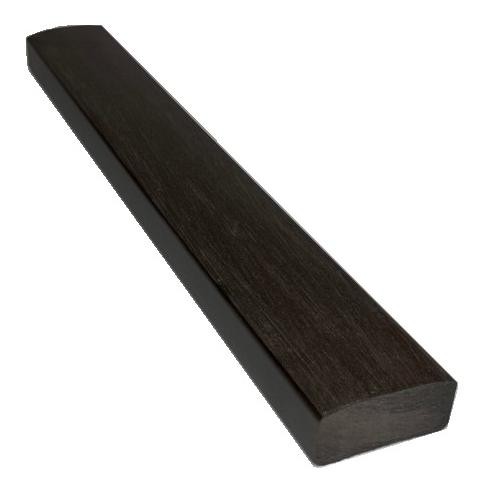 Лавочный брус Ecodecking Некст полнотелый брашированный 70х35 венге купить в Новочеркасске