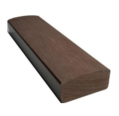 Лавочный брус Ecodecking Некст полнотелый брашированный 70х35 шоколад купить в Новочеркасске