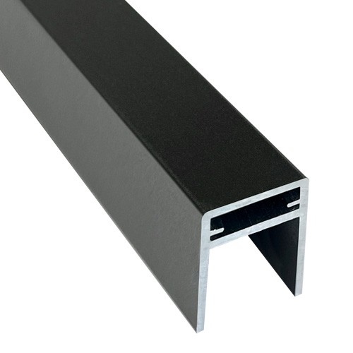 П-профиль Алюминиевый EasyDecking 35x25 Черное дерево купить в Новочеркасске