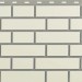 Фасадная панель Альта-Профиль, Кирпич Клинкерный, Белый купить в Новочеркасске