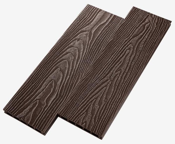 Террасная доска из ДПК RusDecking Unodeck Vintage - Венге купить в Новочеркасске