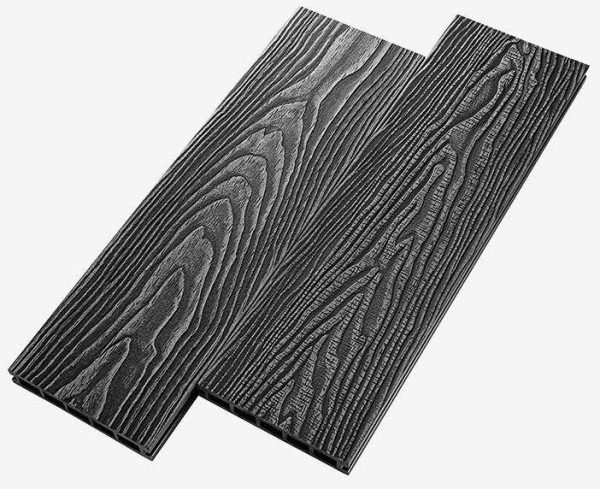 Террасная доска из ДПК RusDecking Unodeck Vintage - Графит купить в Новочеркасске
