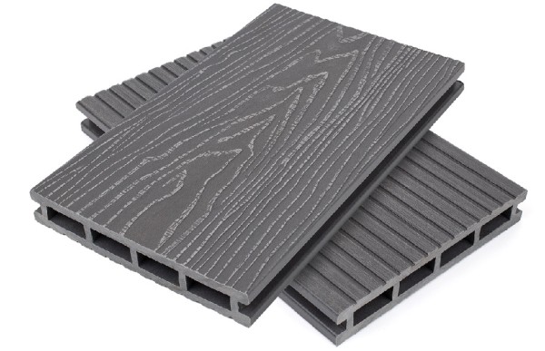 Террасная доская ДПК NanoWood Nature 3D пустотелая Серый купить в Новочеркасске