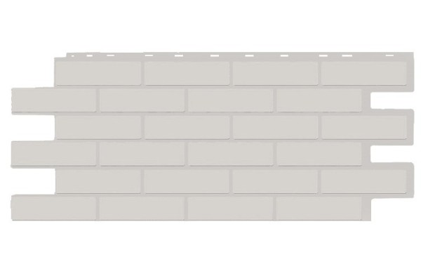 Фасадная панель T-Siding Кирпич Модерн Эко Уайт купить в Новочеркасске