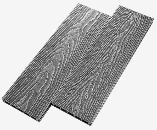 Террасная доска из ДПК RusDecking Unodeck Vintage - Серый купить в Новочеркасске