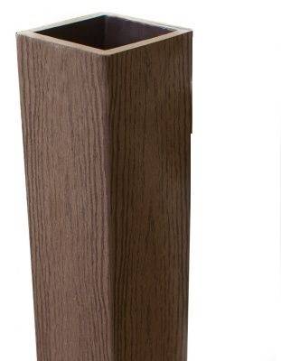 Столб опорный Woodvex Co-Extrusion Темно - Коричневый купить в Новочеркасске