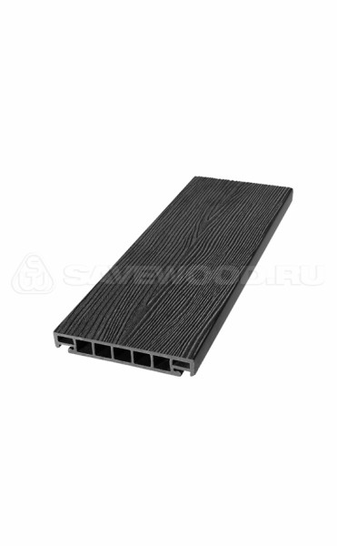 Террасная доска из ДПК SW Salix (S) (R) черный купить в Новочеркасске